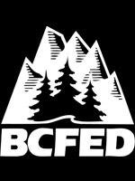 BCFED logo white